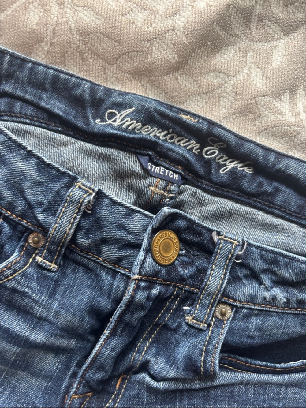 American Eagle Outfitters Blue Denim Jean Shorts